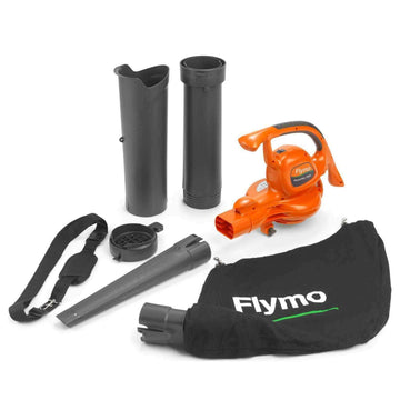 Flymo POWERVAC 3000 Garden Vacuum and Leaf Blower 240v Leaves Collection Bag