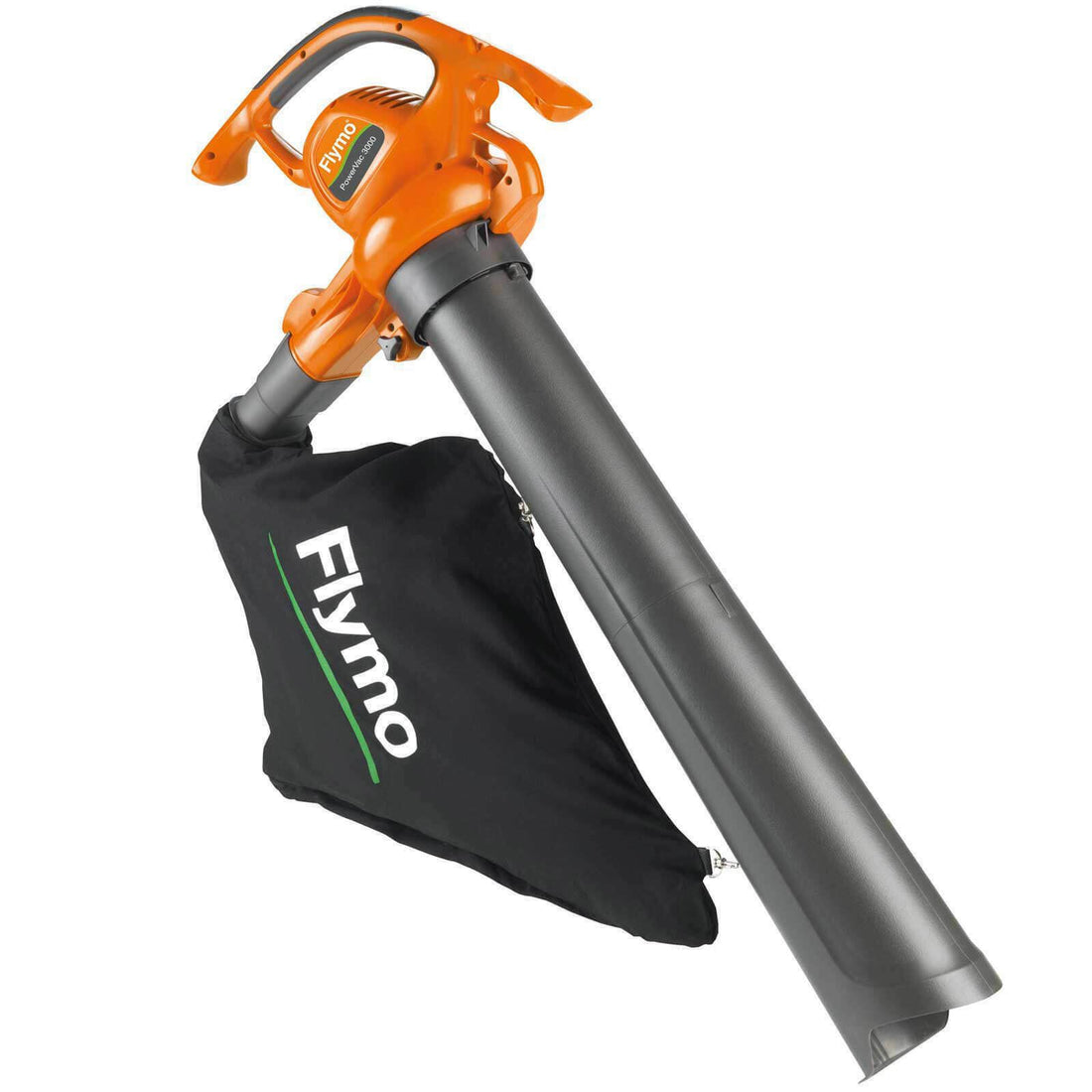 Flymo POWERVAC 3000 Garden Vacuum and Leaf Blower 240v Leaves Collection Bag