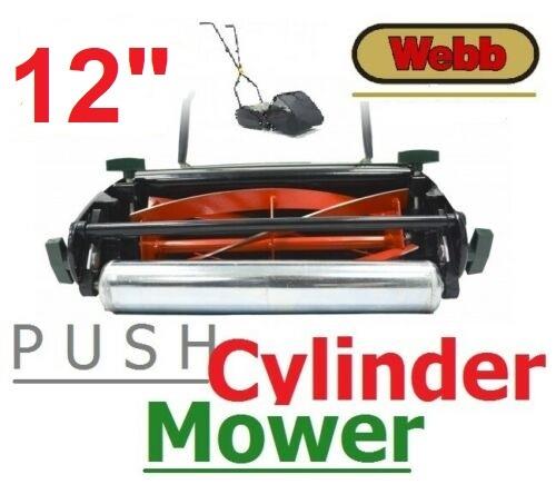 Webb Rear Roller Push Cylinder Mower WEH12R  Hand Mowers