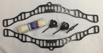 Traditional Kitchen Airer Pulley Dryer Black Kit Only for 6 Laths / Slats Option