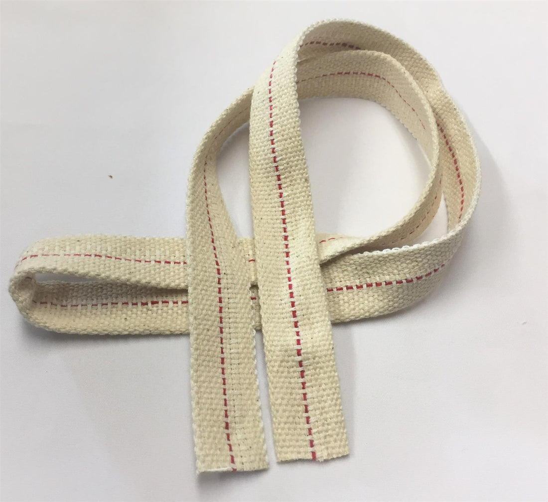 Flat wick for oil / paraffin Victorian lamps 1 inch width (Deduction @ 1" from Main)