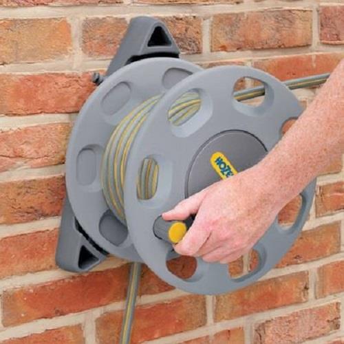 Hozelock 2422 Hozelock wall mounted reel with 15m Hose Watering Equipment Kit