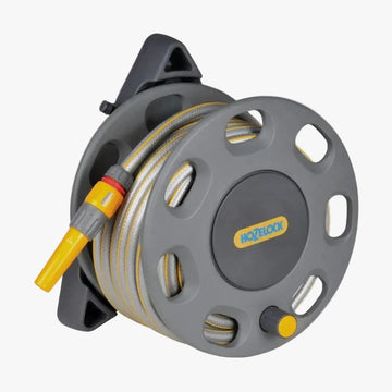 Hozelock 2422 wall mounted 30m reel with 15m Hose Watering Equipment Kit