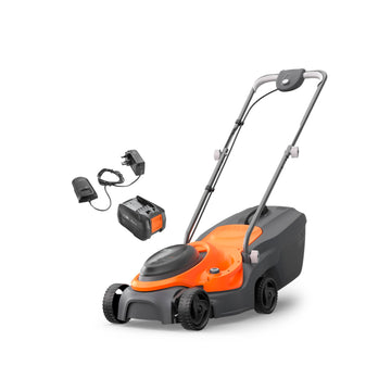 Flymo SimpliMow 320 Cordless Lawn Mower, 18V, 32cm Cutting Width with 4.0Ah Battery & Charger