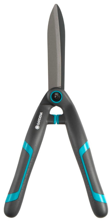 Gardena PrecisionCut Hedge Clippers: Ergonomic Clippers for Precise Shaping, 18 cm, Special Z Shape, with Shock Absorption (12302-28)