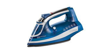 Russell Hobbs 25900 Absolute Steam Iron 2600W Ceramic Soleplate Even Steam Blue