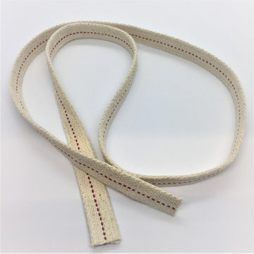 Flat Cotton Wick for Oil & Paraffin Victorian Lamps, 5/8 Inch Width, 10m Length