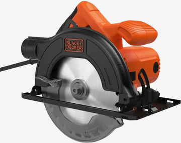Black+Decker CS1200 Circular Saw With 165mm Blade 240V and 1200W Corded Power