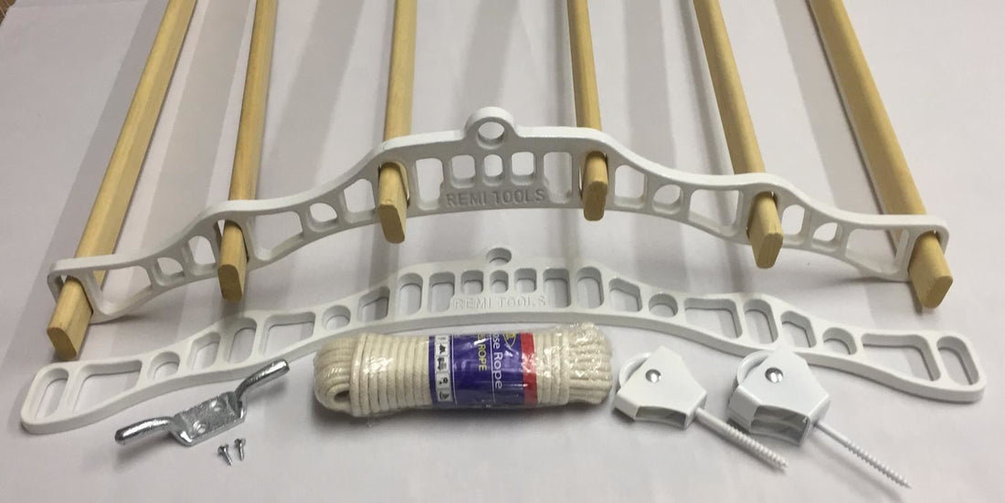 Large White Kit With 4 Feet UK 6 Laths