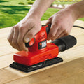 Black & Decker Orbital Electric Sander 1/3 Sheet inc Case and Sheets KA320EKA-GB REMI TOOLS LTD