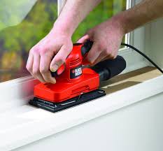 Black & Decker Orbital Electric Sander 1/3 Sheet inc Case and Sheets KA320EKA-GB REMI TOOLS LTD