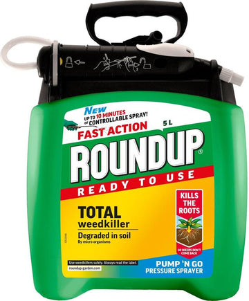Roundup 5L Fast Action Weedkiller