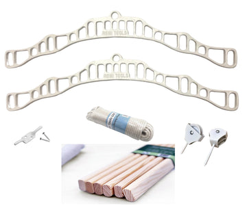 Large White Kit With 6 Laths 5 Feet Long 1.5M