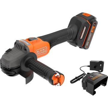 Black+Decker Cordless Brushless Angle/ Sander Grinder 115mm 18v BCG6L8D13
