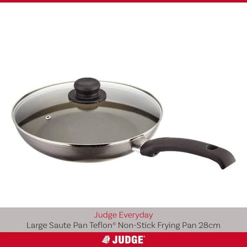 Judge Everyday 28cm Non Stick Aluminium Saute Frying Pan with Cool Touch Handle