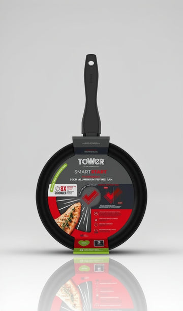 Tower T800303 SmartStart 32cm Frying Pan Forged Non Stick Aeroglide Coating